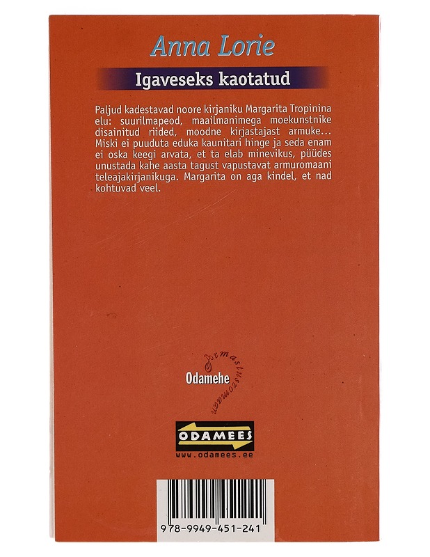 Igaveseks kaotatud - Anna Lorie - Romaanit ja novellit - 10105265788 - 1