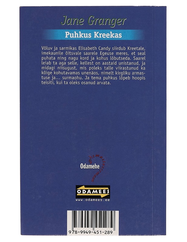 Puhkus Kreekas - Jane Granger - Romaanit ja novellit - 10105265909 - 1