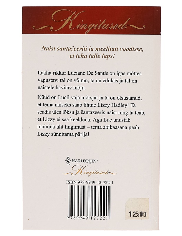 Asendusnaine - Michelle Reid - Romaanit ja novellit - 10105265918 - 1