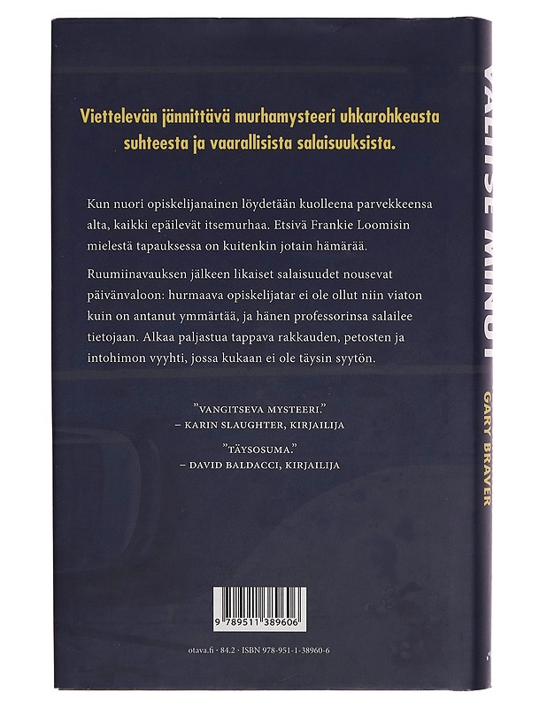 Valitse minut - Tess Gerritsen - Jännitys ja dekkarit - 10105266227 - 1
