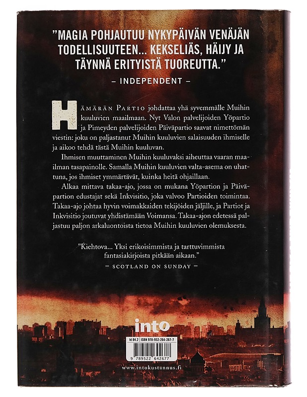 Hämärän partio - Sergei Lukjanenko - Romaanit ja novellit - 10105266256 - 1