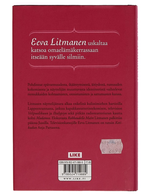 Saa siinä monena olla - Eeva Litmanen - Elämäkerrat ja muistelmat - 10105266579 - 1