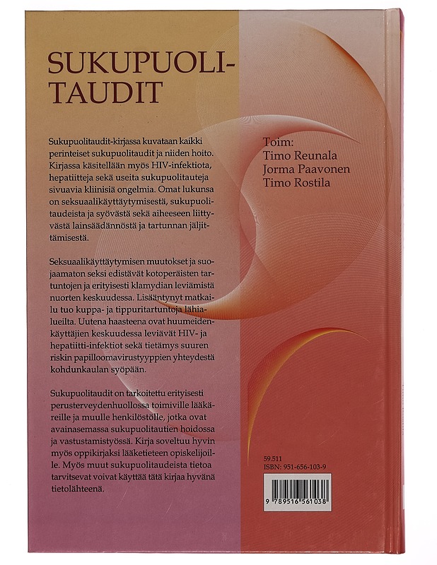 Sukupuolitaudit - Timo Reunala - Tietokirjat ja oppaat - 10105266801 - 1