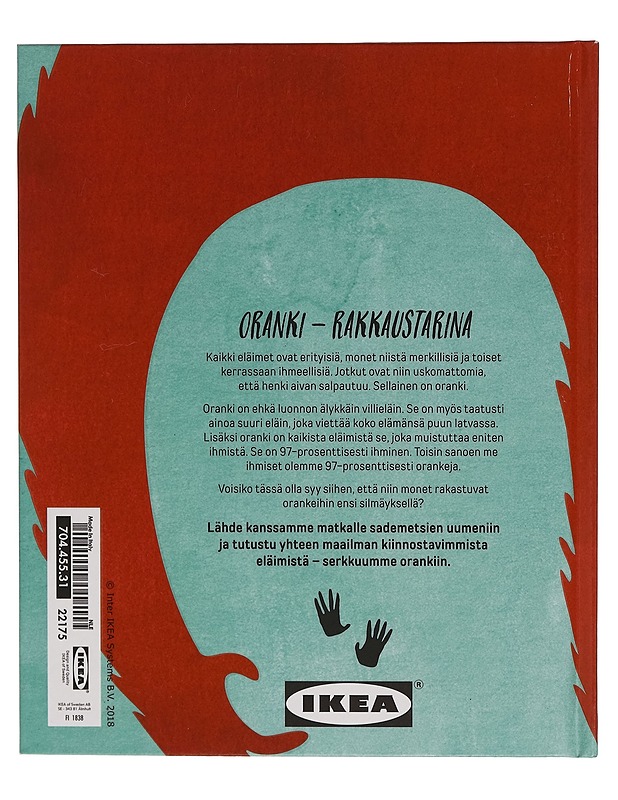 Rakkaat orangit - Stefan Casta - Lastenkirjat - 10105267273 - 1