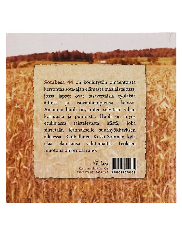 Sotakesä 44 - Anna-Liisa Alanko - Ruokakirjat - 10105267357 - 1