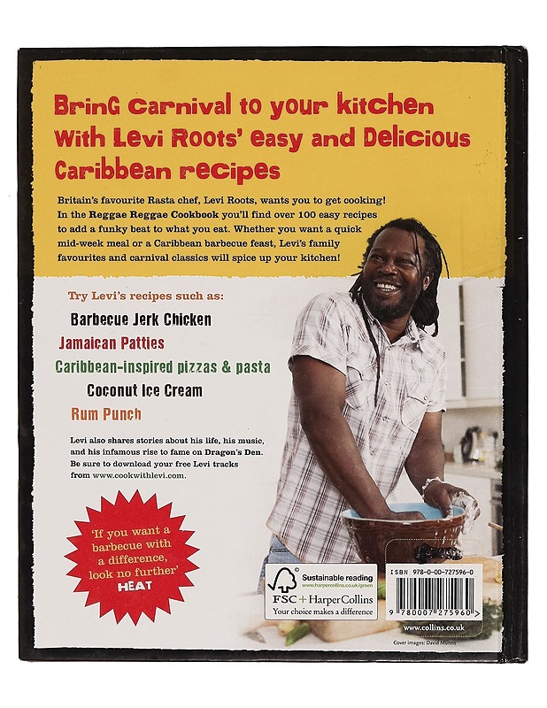 Levi Roots' reggae reggae cookbook : put some music in your food - Levi Roots - Ruokakirjat - 10105267457 - 1