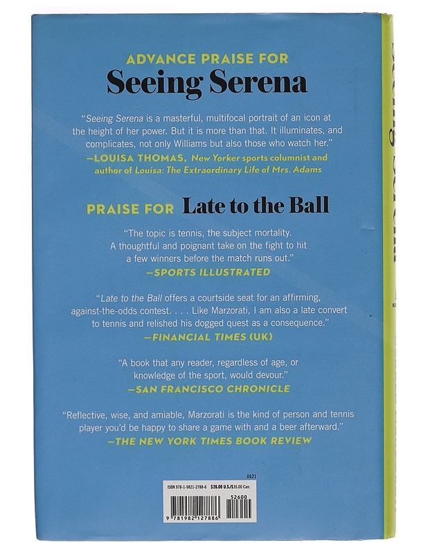 Seeing Serena - Gerald Marzorati - Tietokirjat - 10105267557 - 1