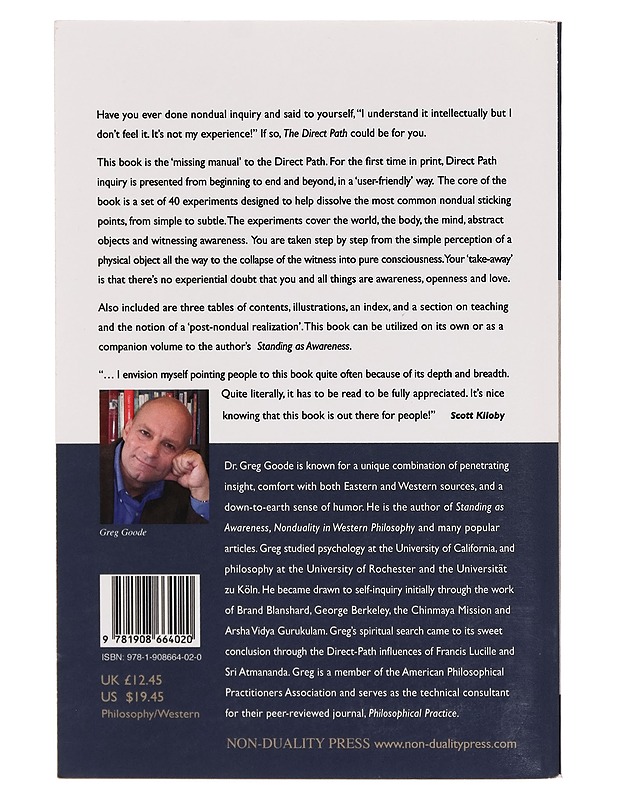 The direct path - Greg Goode - Tietokirjat - 10105267752 - 1