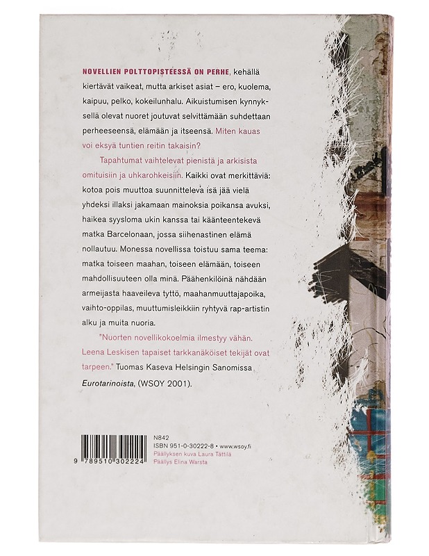 Espanjalainen juttu : novelleja - Leena Leskinen - Nuorten kirjat - 10105267803 - 1