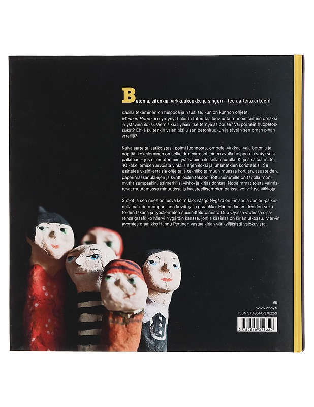 Made in home : itse teossa - sakset, sivellin ja neula - Marjo Nygård - Käsityökirjat - 10105268075 - 1