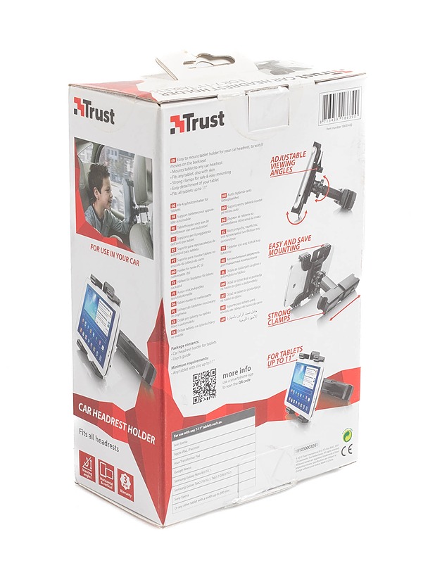 TRUST Auton niskatukipidike laitteille - Muut urheiluvälineet ja vapaa-aika - 10105268329 - 1