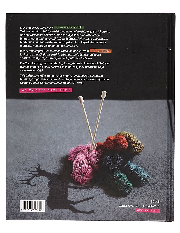Neulo. Virkkaa. Kirjo : ekolangasta! - Sanna Vatanen - Käsityökirjat - 10105268877 - 1