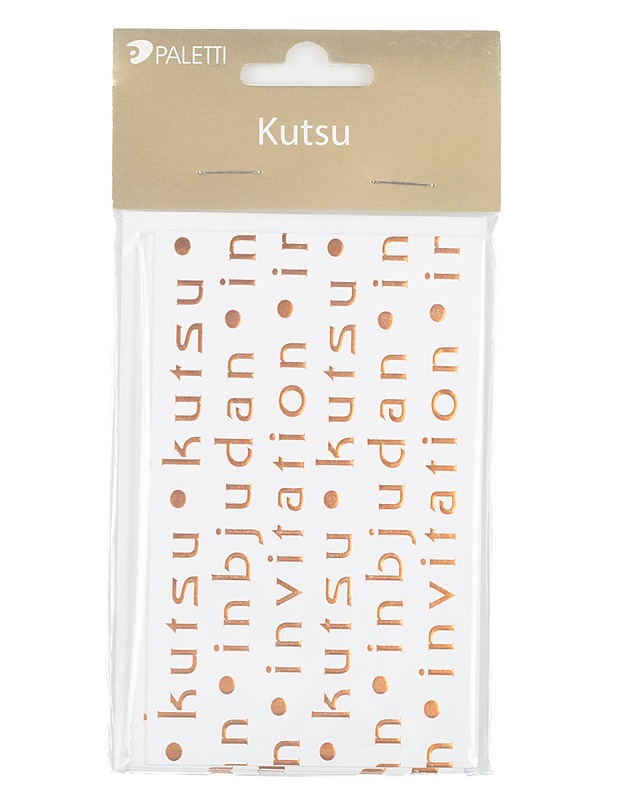 PALETTI kutsukortit - Askartelu - 10105269010 - 0