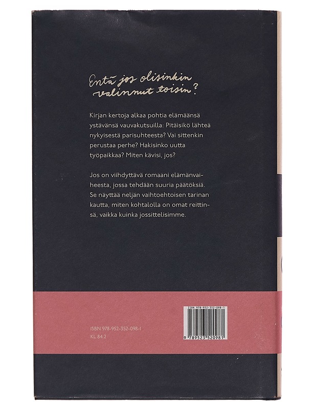 Jos - Anna Karhunen - Romaanit ja novellit - 10105269054 - 1