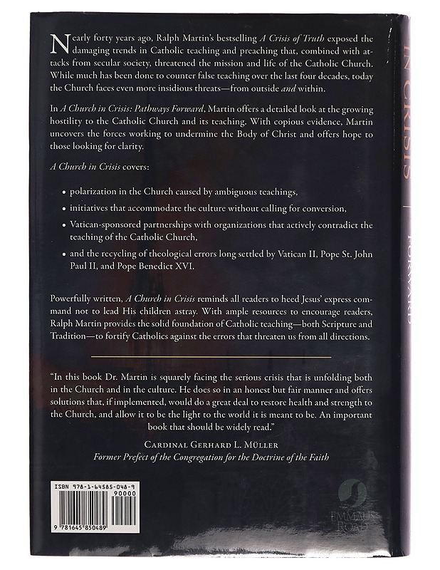A church in crisis: pathways forward - Ralph Martin - Tietokirjat - 10105269160 - 1