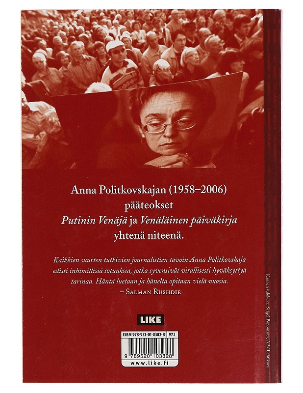 Demokratian raunioilla - Anna Politkovskaja - Elämäkerrat ja muistelmat - 10105269220 - 1