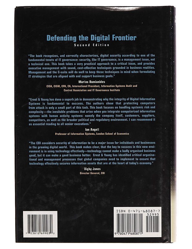Defending the digital frontier : practical security for management - Jan Babiak - Tietokirjat ja oppaat - 10105269621 - 1