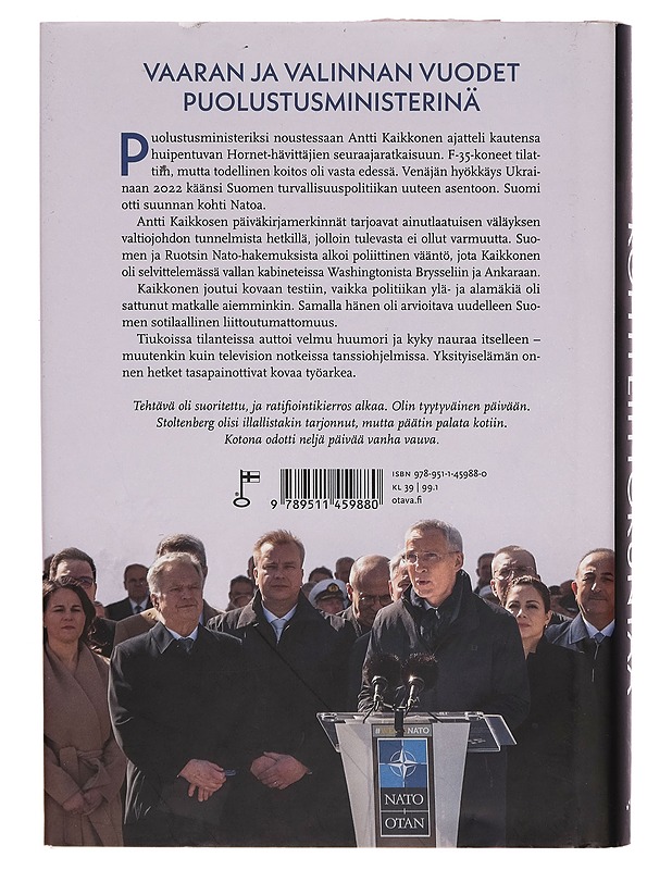 Kohti liittokuntaa : Antti Kaikkonen ja Suomen puolustuksen uusi asento - Jari Korkki - Elämäkerrat ja muistelmat - 10105269796 - 1