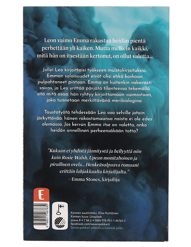 Tuntematon rakkaani - Rosie Walsh - Romaanit ja novellit - 10105269815 - 1