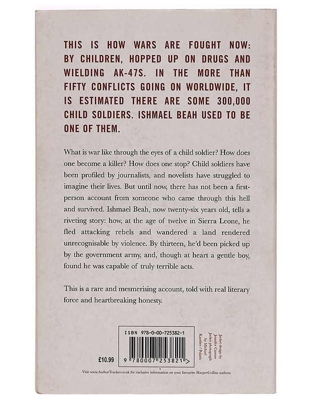 A long way gone : memoirs of a boy soldier - Ishmael Beah - Elämäkerrat ja muistelmat - 10105269844 - 1