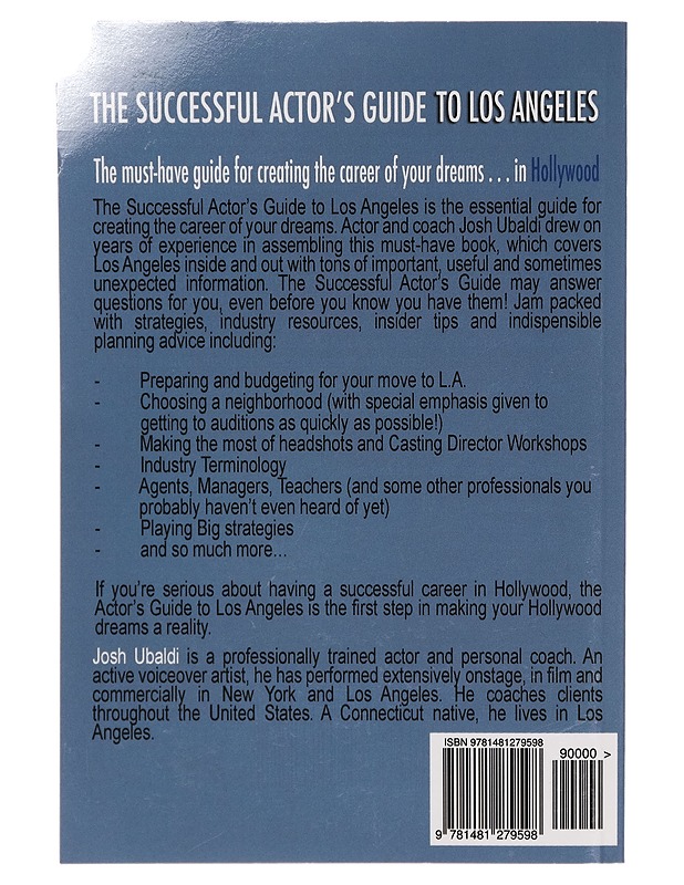 Successful actor's guide to Los Angeles - Josh Ubaldi - Tietokirjat ja oppaat - 10105270013 - 1