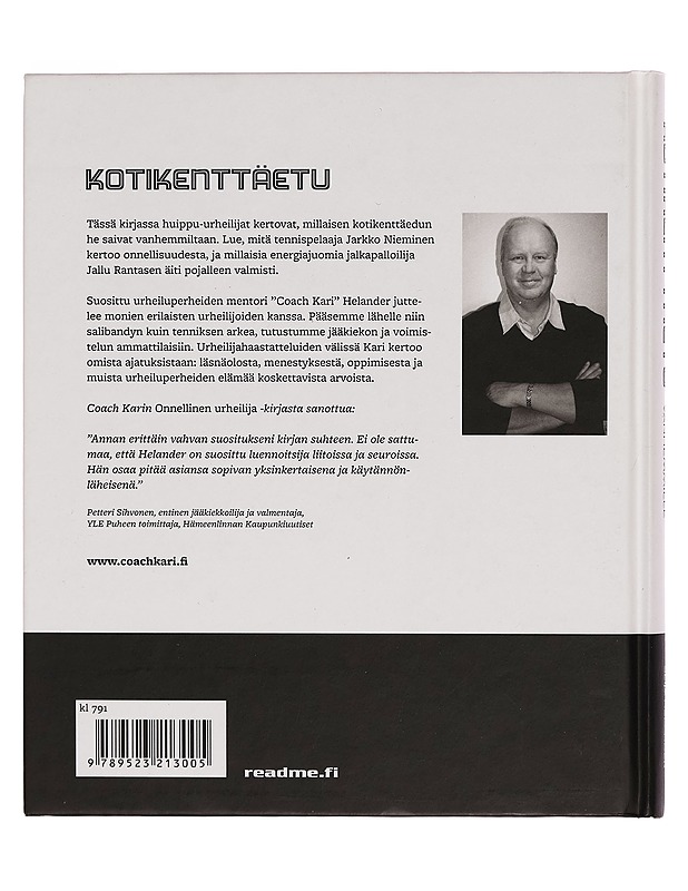 Kotikenttäetu : kirja urheiluperheiden vanhemmille - Kari Helander - Tietokirjat ja oppaat - 10105270024 - 1
