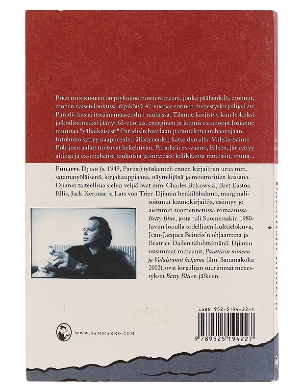 Paratiisin nimeen - Djian, Philippe - Romaanit ja novellit - 10105270435 - 1