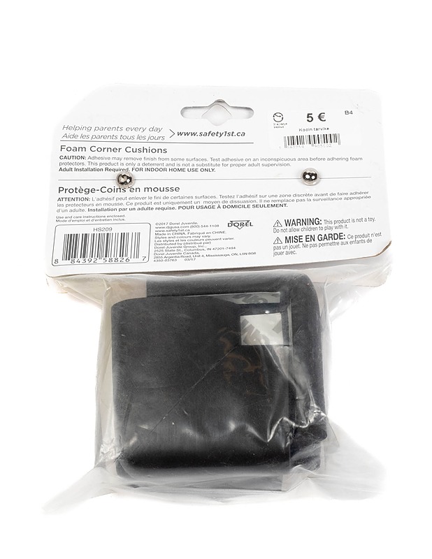 Safety 1st Foam Corner Cushion 65x65x30 mm, 4 kpl - Muut urheiluvälineet ja vapaa-aika - 10105270740 - 1