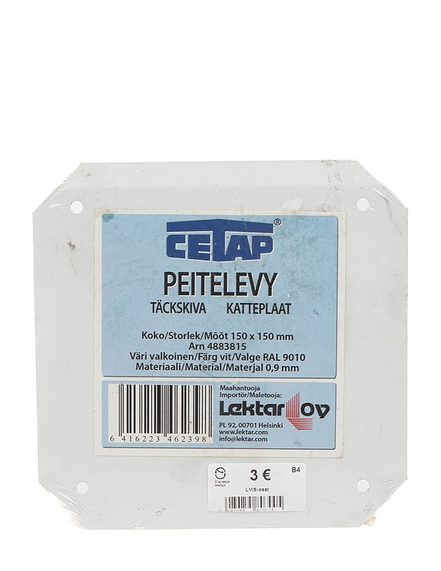 CETAP peitelevy, 150x150 mm - Rakennustarvikkeet - 10105270752 - 0