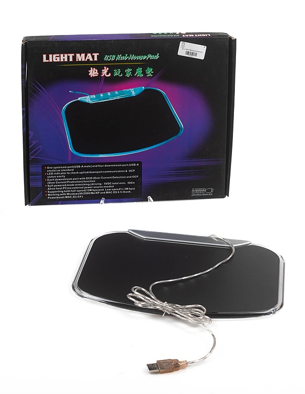 LIGHT MAT USB Hub Mouse Pad hiirimatto - Muu elektroniikka - 10105270863 - 0