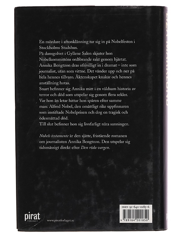 Nobels testamente - Liza Marklund - Jännitys ja dekkarit - 10105271298 - 1
