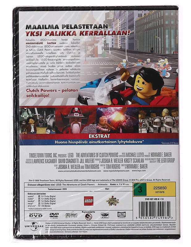 LEGO : Peloton Seikkailija Clutch Powers - DVD - DVD-elokuvat - 10105271409 - 1