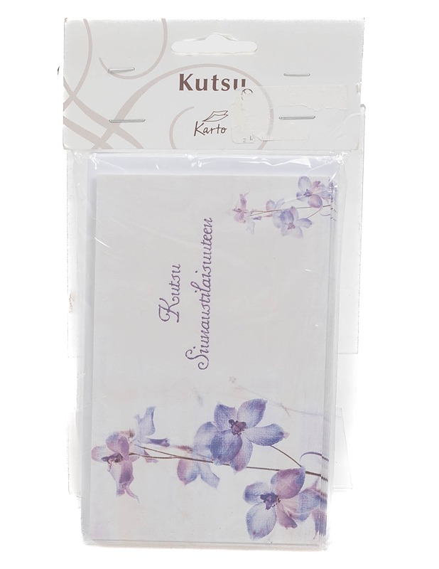 KARTO kutsukortit kuorineen, 6 kpl - Askartelu - 10105271625 - 0