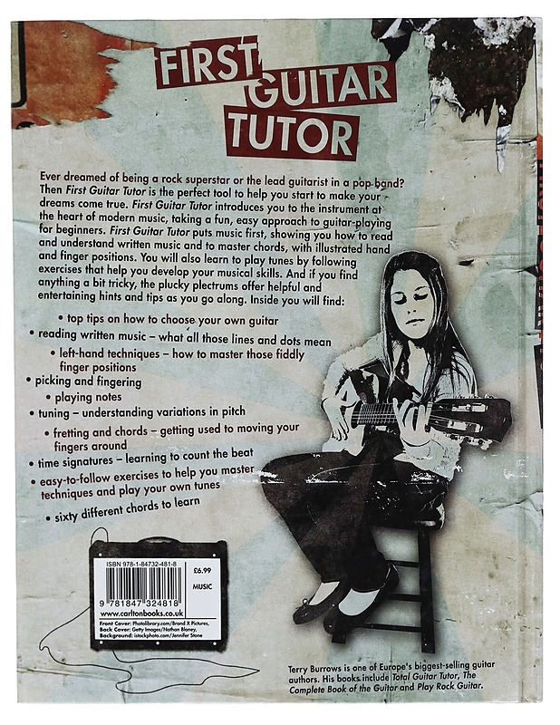 First guitar tutor - Terry Burrows - Harrastekirjat - 10105271685 - 1