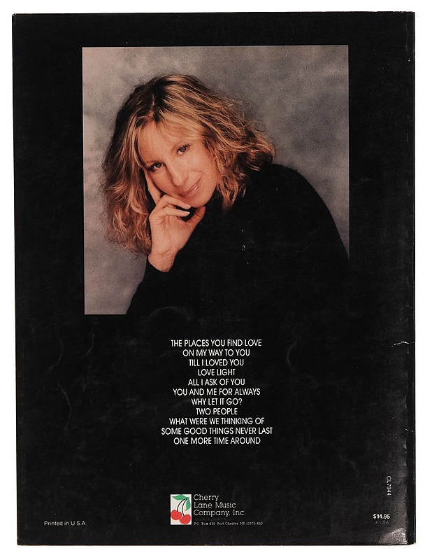 Till I Loved You - Barbra Streisand - Musiikki- ja elokuvakirjat - 10105272192 - 1