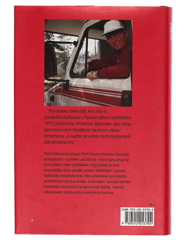 Punatulkku ja sikarodeo - Pertti Paasio - Elämäkerrat ja muistelmat - 10105272195 - 1