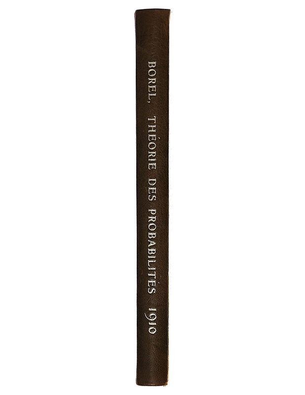 Borel, Theorie des probalites 1910 - Tietokirjat ja oppaat - 10105273157 - 1