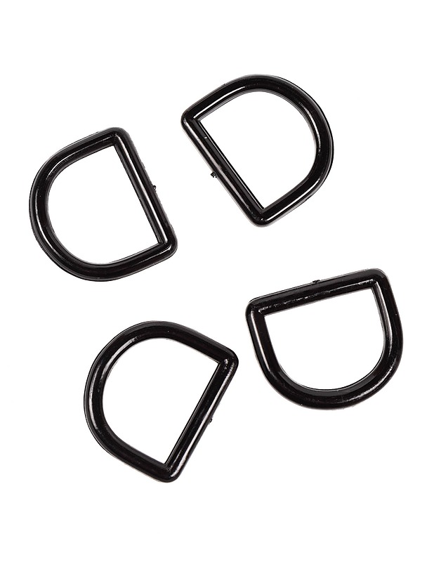 Muovinen D-rengas, 4 kpl - Ompelu - 10105273372 - 0
