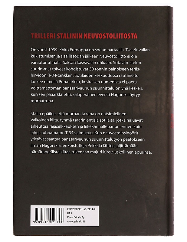 Puna-arkku - Sam Eastland - Kaunokirjallisuus - 10105273505 - 1