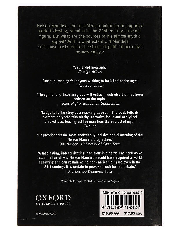 Mandela : a critical life - Tom Lodge - Elämäkerrat ja muistelmat - 10105273513 - 1