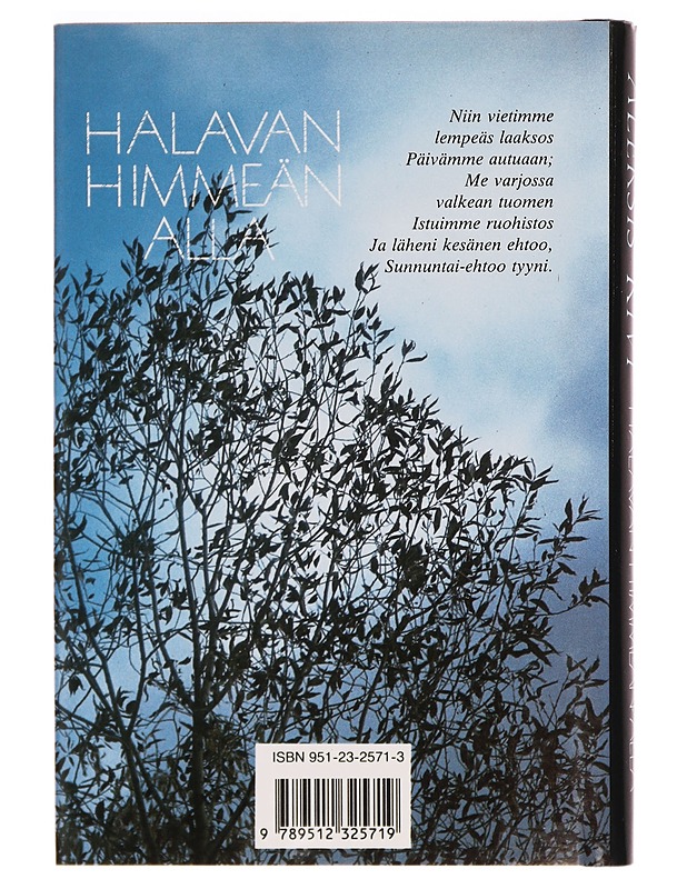 Halavan himmeän alla - Aleksis Kivi - Runot ja näytelmät - 10105273555 - 1