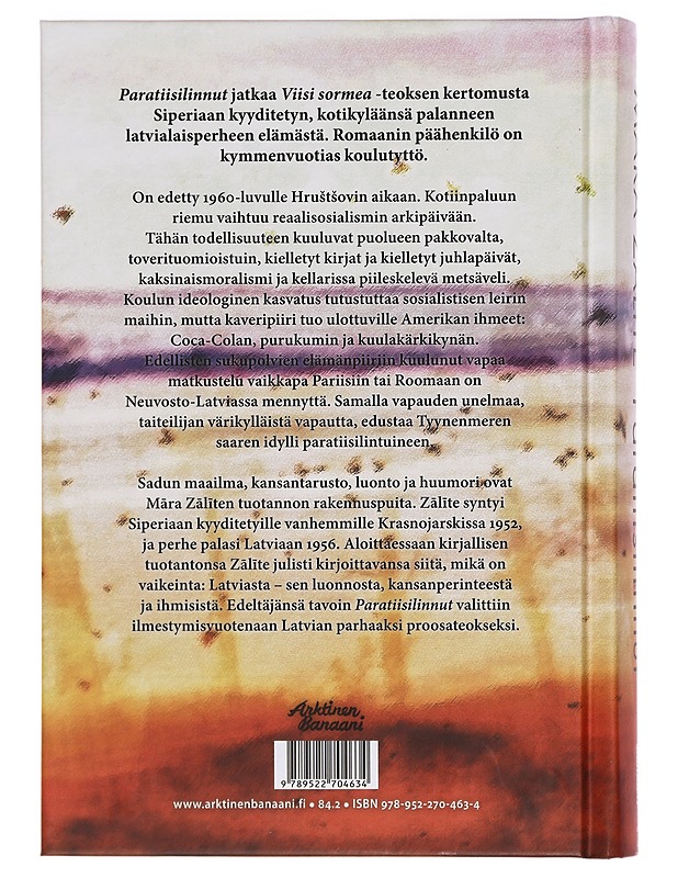 Paratiisilinnut - M?ra Z?l?te - Romaanit ja novellit - 10105274428 - 1