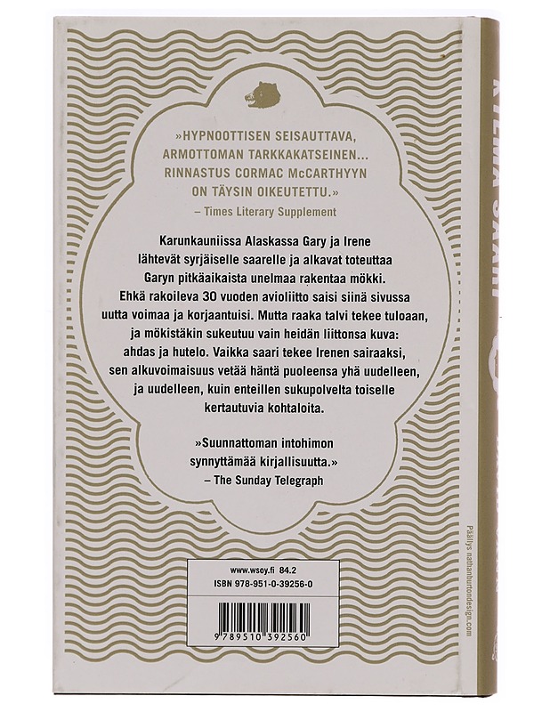 Kylmä saari - David Vann - Romaanit ja novellit - 10105274452 - 1