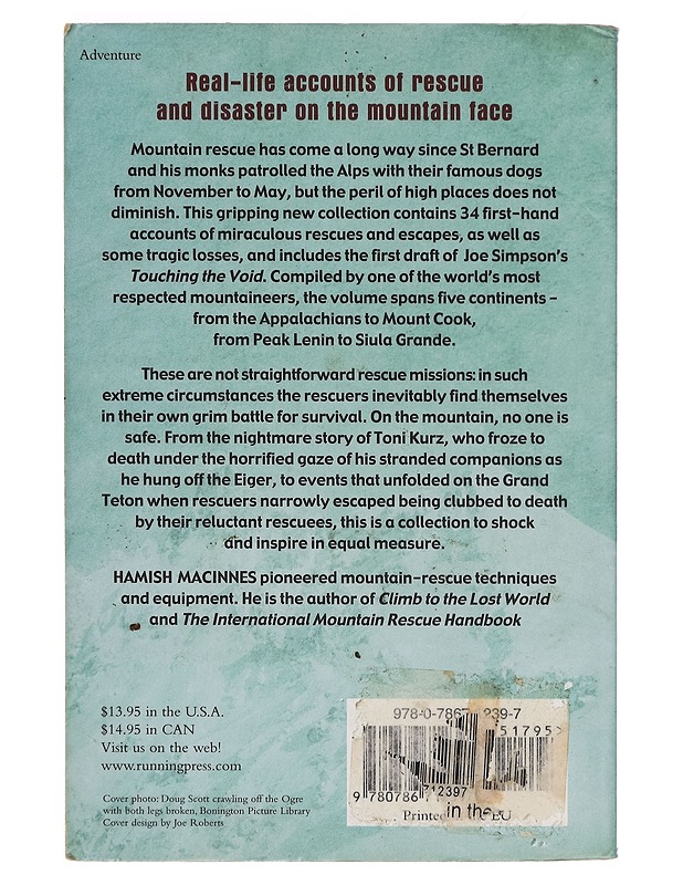 The mammoth book of mountain disasters - Tietokirjat - 10105274635 - 1