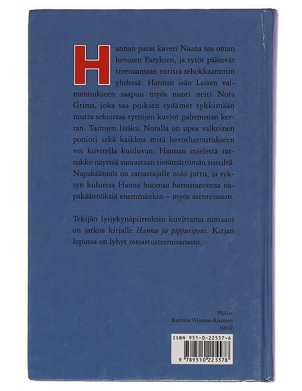 Hanna ja napakäännös - Katriina Viljamaa-Rissanen - Nuorten kirjat - 10105274685 - 1