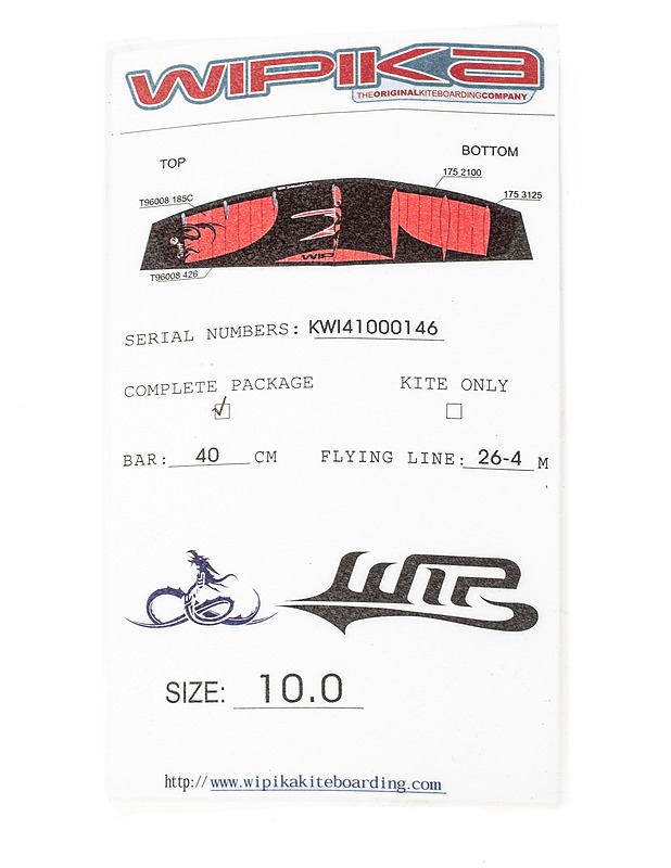 WIPIKA Kiteboarding, 10 - Muut urheiluvälineet ja vapaa-aika - 10105275145 - 2