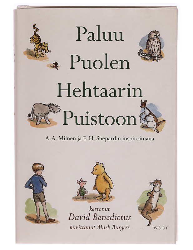 Paluu Puolen hehtaarin puistoon - David Benedictus - Lastenkirjat - 10105275216 - 0