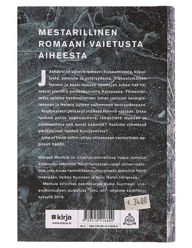 Jääkausi : romaani - Mooses Mentula - Romaanit ja novellit - 10105275324 - 1