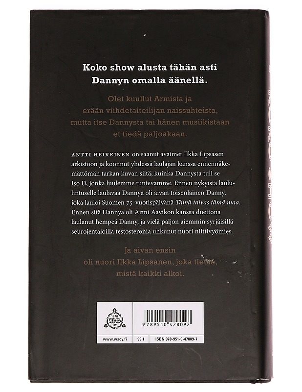Danny : koko show - Antti Heikkinen - Elämäkerrat ja muistelmat - 10105275367 - 1