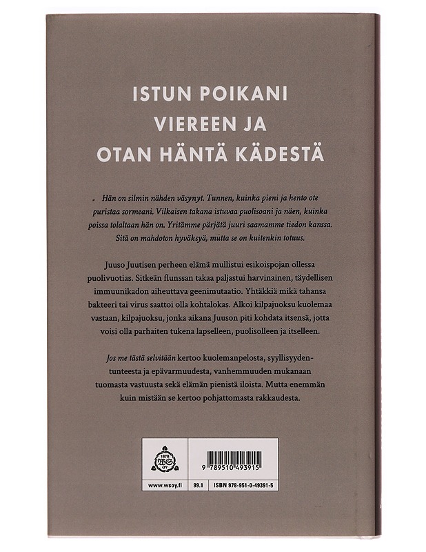 Jos me tästä selvitään - Juuso Juutinen - Elämäkerrat ja muistelmat - 10105275407 - 1
